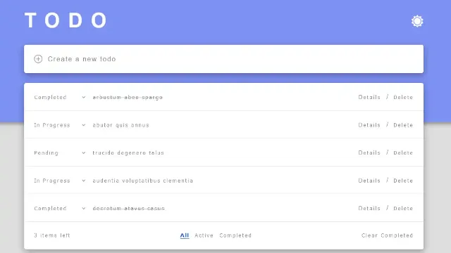 Todo List
